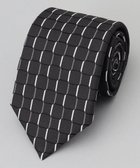 【五大陸/gotairiku / MEN】のGOTAIRIKU別注【日本製】シルク ネクタイ_チェック織り グレー系4|ID: prp329100004758042 ipo3291000000034425028