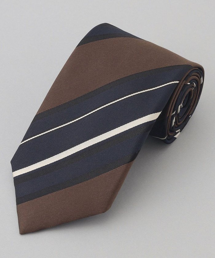 【五大陸/gotairiku / MEN】のGOTAIRIKU別注【日本製】シルク ネクタイ_レジメンタル インテリア・キッズ・メンズ・レディースファッション・服の通販 founy(ファニー) https://founy.com/ ファッション Fashion メンズファッション Fashion for Men シルク Silk, 100% Silk スーツ Suit, Formalwear 別注 Limited Edition, Custom Order 日本製 Made In Japan |ID: prp329100004758043 ipo3291000000034425030