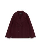 【ジョゼフ/JOSEPH】の【WEB&OUTLET限定】ダブルフェイスウールキャッシュ ショートコート Merlot|ID: prp329100004758060 ipo3291000000034425140