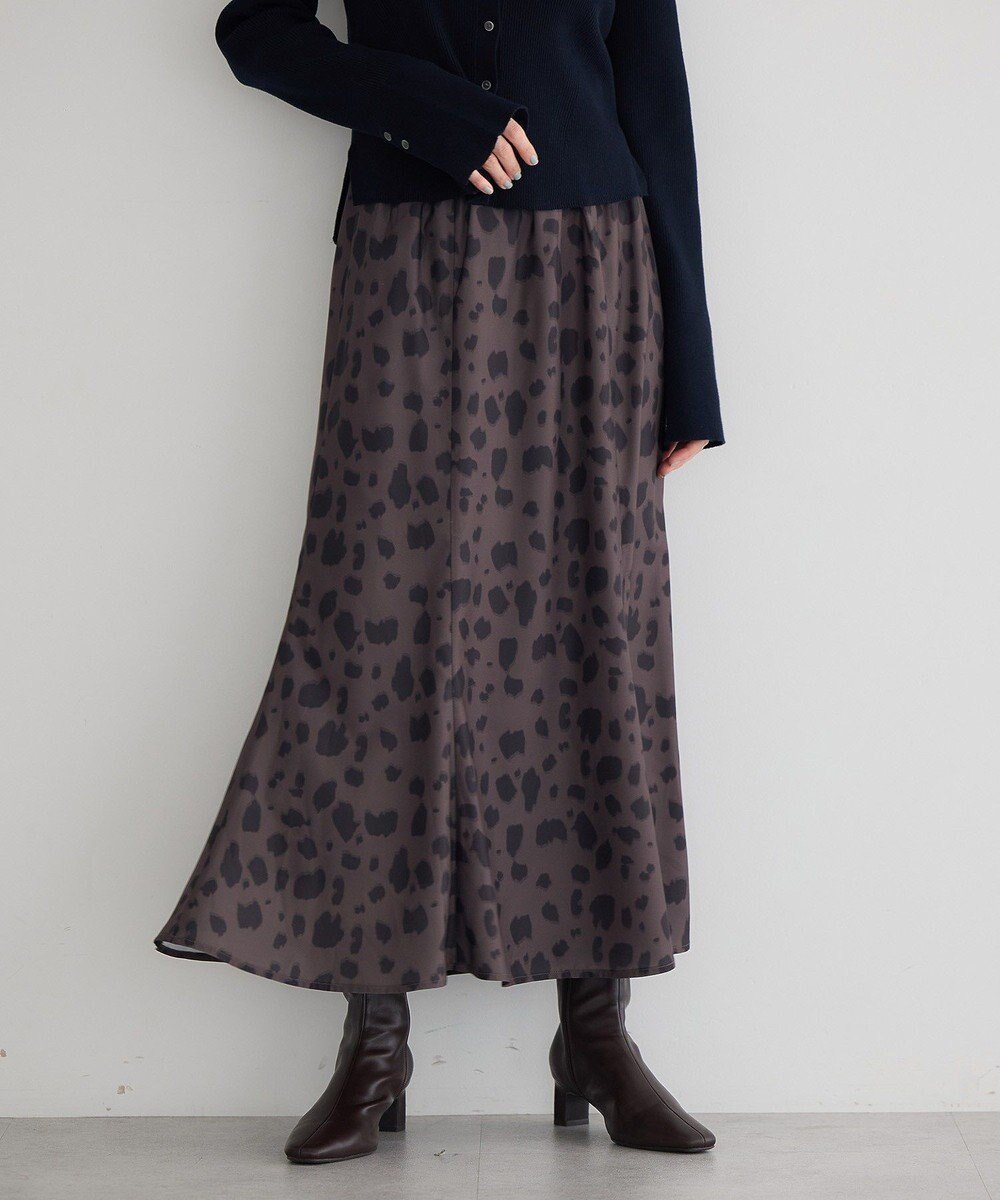 【イェッカ ヴェッカ/YECCA VECCA】のアニマル柄プリントマーメイドスカート インテリア・キッズ・メンズ・レディースファッション・服の通販 founy(ファニー) ファッション Fashion レディースファッション Fashion for Women スカート Skirts アニマル Animal Print ギャザー Gathered, Ruffled シャーリング Shirring, Ruched トレンド Trend, Trending Now フィット Fit, Slim Fit プリント Print, Printed Pattern ポケット Pocket, Pocket Detail マーメイド Mermaid, Fishtail Silhouette A/W・秋冬 Autumn/Winter Brown|ID: prp329100004758070 ipo3291000000034425168