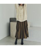 【イェッカ ヴェッカ/YECCA VECCA】のコクーンデザインワイドパンツ Khaki|ID: prp329100004758074 ipo3291000000034425182