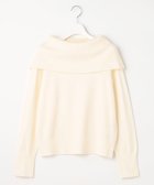 【エニィ スィス/any SiS】の【WEB・一部店舗限定】オフショルダー ニット アイボリー|ID: prp329100004758075 ipo3291000000034425185