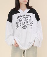 【ウィゴー/WEGO】のバイカラースポーツスウェット 人気、トレンドファッション・服の通販 founy(ファニー) ファッション Fashion レディースファッション Fashion for Women トップス・カットソー Cut & Sew Tops レディースパーカー・カジュアルフーディー Casual Hoodies & Sweatshirts スウェット・クルーネックトップス Sweatshirts & Crewnecks / Relaxed Fit Sweat Tops スポーツウェア Functional & Stylish Sportswear スポーツ トップス Athletic Tops / Workout Tops / Training Shirts 春 Spring 秋 Autumn スウェット / スエット Sweatshirt, Sweatwear スニーカー Sneakers, Trainers スマホ Smartphone, Mobile Device スリーブ Sleeve, Long Sleeve / Short Sleeve デニム Denim, Jeans Material トレンド Trend, Trending Now 定番 Standard, Basic Item プリーツ Pleats, Pleated 冬 Winter / This Winter A/W・秋冬 Autumn/Winter 新作・新入荷 New Arrivals / New In 夏 Summer |ID:prp329100004758080