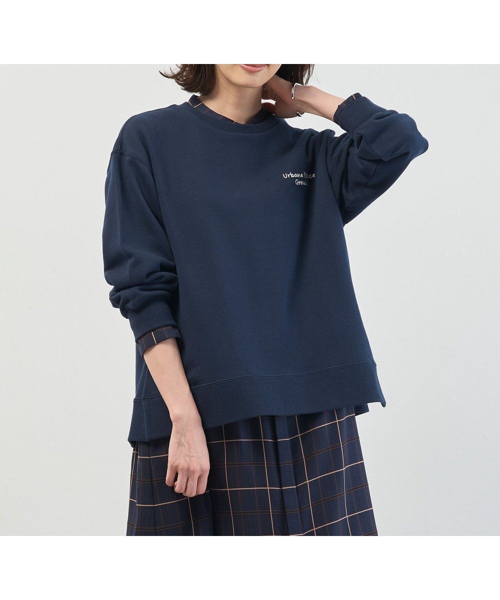 【ジェイ プレス/J.PRESS】の【WEB限定】ロゴ裏毛 スウェット 人気、トレンドファッション・服の通販 founy(ファニー) 　ファッション　Fashion　レディースファッション　Fashion for Women　トップス・カットソー　Cut & Sew Tops　レディースパーカー・カジュアルフーディー　Casual Hoodies & Sweatshirts　スウェット・クルーネックトップス　Sweatshirts & Crewnecks / Relaxed Fit Sweat Tops　スウェット / スエット　Sweatshirt, Sweatwear　定番　Standard, Basic Item　フリル　Frill, Ruffle　ラベンダー　Lavender　ループ　Loop, Loop Knit　A/W・秋冬　Autumn/Winter　S/S・春夏　SS, Spring/Summer, Warm Season　新作・新入荷　New Arrivals / New In　おすすめ　Recommended / Our Picks　夏　Summer　エレガント 上品　Elegant　 other-1|ID: prp329100004758087 ipo3291000000034425220