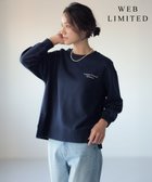 【ジェイ プレス/J.PRESS】の【WEB限定】ロゴ裏毛 スウェット 【WEB限定】ネイビー系|ID: prp329100004758087 ipo3291000000035575052