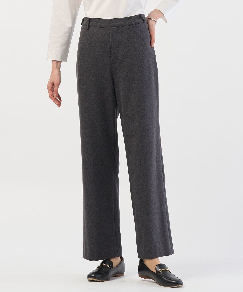 【ジェイ プレス/J.PRESS】の2way thermo サキソニー ストレート パンツ 人気、トレンドファッション・服の通販 founy(ファニー) 　ファッション　Fashion　レディースファッション　Fashion for Women　パンツ　Pants & Trousers　ストレッチ　Stretch, Stretchy Fabric　ストレート　Straight, Straight Cut　なめらか　Smooth, Silky Texture　バランス　Balance, Style Balance　冬　Winter / This Winter　A/W・秋冬　Autumn/Winter　新作・新入荷　New Arrivals / New In　 other-1|ID: prp329100004758088 ipo3291000000034425228