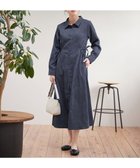 【ティアクラッセ/Tiaclasse】のコーデュロイサイドリボンワンピース チャコールグレー|ID: prp329100004758090 ipo3291000000035546111