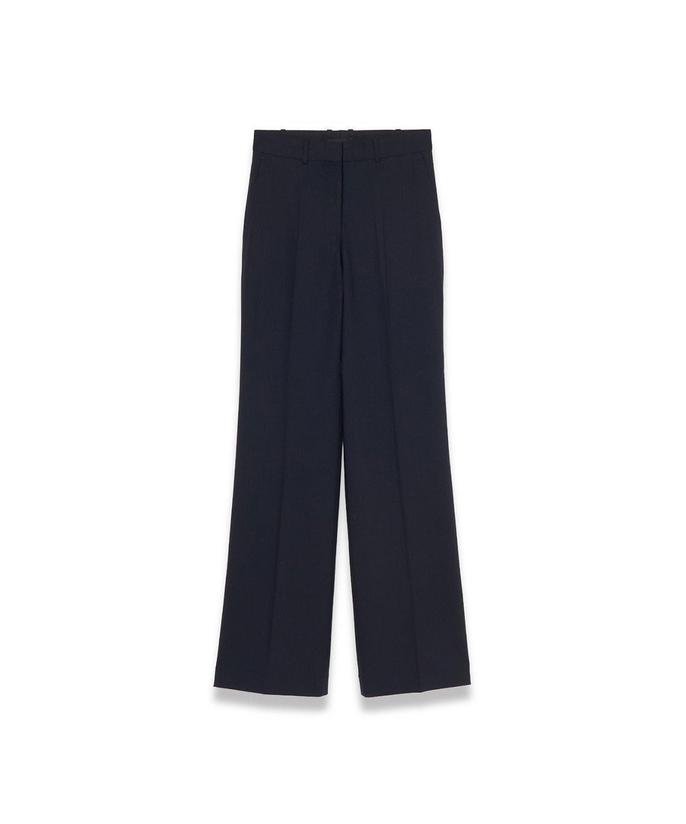 【ジョゼフ/JOSEPH】の【WEB&OUTLET限定】テイラーウールブレンド フルレングストラウザーズ インテリア・キッズ・メンズ・レディースファッション・服の通販 founy(ファニー) ファッション Fashion レディースファッション Fashion for Women パンツ Pants & Trousers アウトレット Outlet / Clearance ストレッチ Stretch, Stretchy Fabric センター Center, Center Line フレア Flare, Flared フロント Front, Front Design ポケット Pocket, Pocket Detail A/W・秋冬 Autumn/Winter Navy|ID: prp329100004758095 ipo3291000000034425251