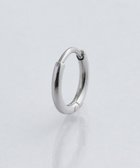 【フィービィー/phoebe】の【金属アレルギー対応】ミニフープピアス(片耳)/サージカルステンレス シルバー シルバー|ID: prp329100004758102 ipo3291000000034425269