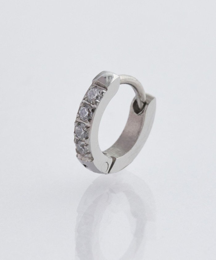 【フィービィー/phoebe】の【金属アレルギー対応】ワンタッチビジューフープミニピアス(片耳)/サージカルステンレス シルバー インテリア・キッズ・メンズ・レディースファッション・服の通販 founy(ファニー) https://founy.com/ ファッション Fashion レディースファッション Fashion for Women おすすめ Recommended / Our Picks アクセサリー Fashion Accessories シルバー Silver, Metallic Silver ビジネス 仕事 通勤 Business / Work / Commuting 人気 Popular, Best Seller 片耳 One-Ear, Single Earring |ID: prp329100004758105 ipo3291000000035632968