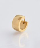 【フィービィー/phoebe】の【金属アレルギー対応】ワンタッチワイドフープミニピアス(片耳)/サージカルステンレス ゴールド ゴールド|ID: prp329100004758107 ipo3291000000035632972