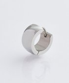 【フィービィー/phoebe】の【金属アレルギー対応】ワンタッチワイドフープミニピアス(片耳)/サージカルステンレス シルバー シルバー|ID: prp329100004758108 ipo3291000000035632974