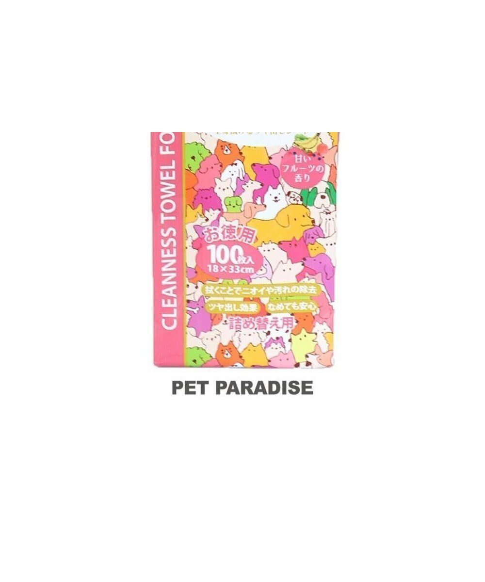 【ペットパラダイス/PET PARADISE / GOODS】のクリンネスタオル お徳用 詰め替え用 全犬種用 100枚入り インテリア・キッズ・メンズ・レディースファッション・服の通販 founy(ファニー) タオル Towel, Bath Towel 猫 Cat, Kitty 犬 Dog ホーム・キャンプ・アウトドア・お取り寄せ Home Living / Home & Lifestyle / Camping Gear / Outdoor Camping ペットグッズ Pet Supplies ピンク|ID: prp329100004759047 ipo3291000000034434569