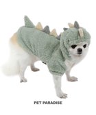 【ペットパラダイス/PET PARADISE / GOODS】のペットパラダイス 恐竜もこボアパーカー 超小型犬 小型犬 グリーン|ID: prp329100004759052 ipo3291000000034434581