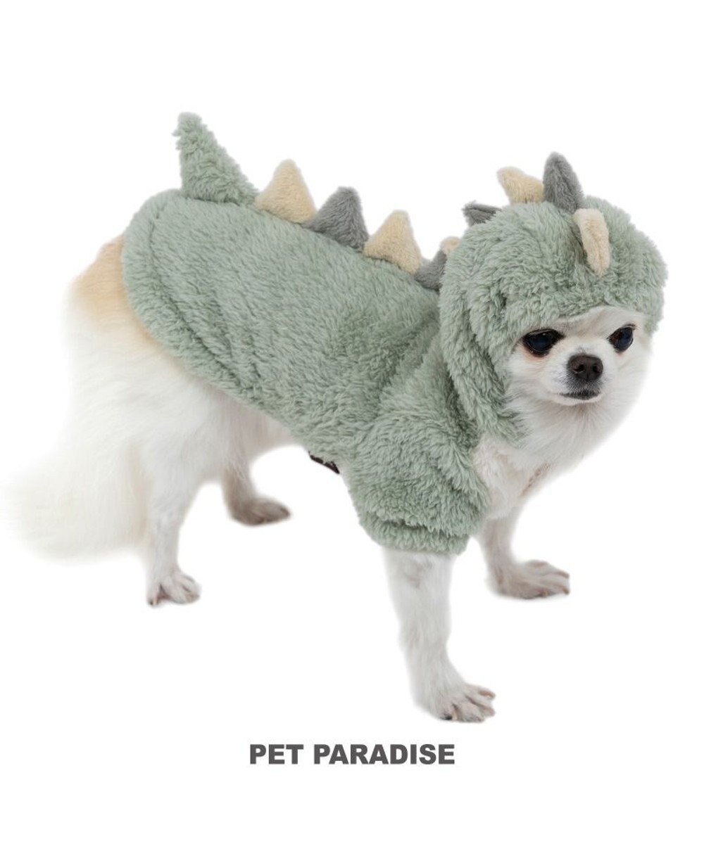 【ペットパラダイス/PET PARADISE / GOODS】のペットパラダイス 恐竜もこボアパーカー 超小型犬 小型犬 インテリア・キッズ・メンズ・レディースファッション・服の通販 founy(ファニー) コスチューム Costume, Outfit パーカー Hoodie, Parka 犬 Dog 秋 Autumn A/W・秋冬 Autumn/Winter ホーム・キャンプ・アウトドア・お取り寄せ Home Living / Home & Lifestyle / Camping Gear / Outdoor Camping ペットグッズ Pet Supplies グリーン|ID: prp329100004759052 ipo3291000000034434581