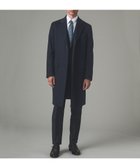 【五大陸/gotairiku / MEN】のGOLD LABEL/WEB 一部店舗限定【COLOMBO】ピュアカシミヤ チェスターコート ダルブルー系|ID: prp329100004759057 ipo3291000000034434600