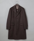 【五大陸/gotairiku / MEN】のGOLD LABEL/WEB 一部店舗限定【COLOMBO】ピュアカシミヤ チェスターコート ダークブラウン系|ID: prp329100004759057 ipo3291000000034434602