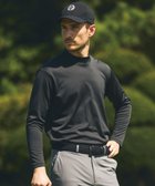 【ゼロハリバートン/ZERO HALLIBURTON / MEN】のヒート系モックネックロングシャツ ZHG-A4A 3 82854 ゴルフウェア ブラック|ID: prp329100004759062 ipo3291000000034434656