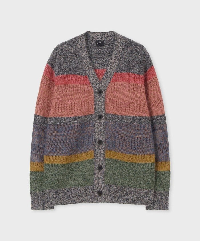 【ポール スミス/Paul Smith】のモヘアミックス リラックス カーディガン インテリア・キッズ・メンズ・レディースファッション・服の通販 founy(ファニー) https://founy.com/ ファッション Fashion レディースファッション Fashion for Women トップス・カットソー Cut & Sew Tops カーディガン・羽織り Layered Style Cardigans 新作・新入荷 New Arrivals / New In カーディガン Cardigan, Knitwear ストライプ Stripe, Striped Pattern ミックス Mix, Mixed Style リラックス Relax, Relaxed Fit 夏 Summer S/S・春夏 SS, Spring/Summer, Warm Season 畦 Ribbed Knit A/W・秋冬 Autumn/Winter |ID: prp329100004759072 ipo3291000000034434703