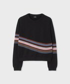 【ポール スミス/Paul Smith】の【洗える】ラメ スワール ニット ブラック|ID: prp329100004759074 ipo3291000000034434708