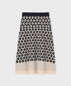【ポール スミス/Paul Smith】の【洗える】フラワージャカード ニットスカート エクリュ|ID: prp329100004759076 ipo3291000000034434712