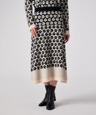 【ポール スミス/Paul Smith】のフラワージャカード ニットスカート 人気、トレンドファッション・服の通販 founy(ファニー) ファッション Fashion レディースファッション Fashion for Women スカート Skirts おすすめ Recommended / Our Picks ジャカード／ジャガード Jacquard, Woven Pattern セットアップ Set-Up, Coordinated Outfit フェミニン Feminine, Girly フラワー Flower, Floral フレア Flare, Flared モダン Modern, Contemporary モチーフ Motif, Design Theme モノトーン Monotone, Black and White 夏 Summer S/S・春夏 SS, Spring/Summer, Warm Season A/W・秋冬 Autumn/Winter thumbnail エクリュ|ID: prp329100004759076 ipo3291000000034606620