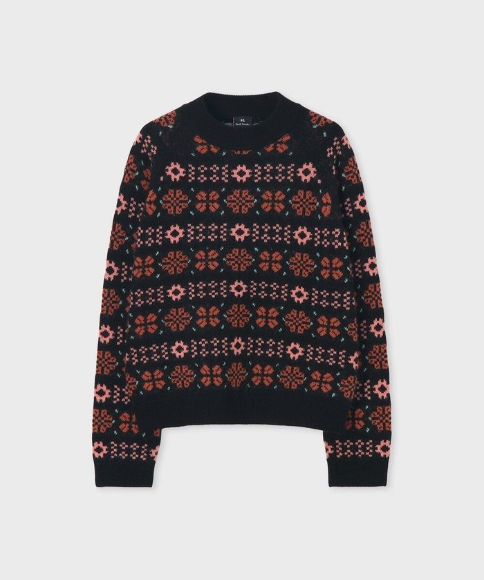 【ポール スミス/Paul Smith】のブラック フェアアイル ニット インテリア・キッズ・メンズ・レディースファッション・服の通販 founy(ファニー) https://founy.com/ ファッション Fashion レディースファッション Fashion for Women トップス・カットソー Cut & Sew Tops ニット Knit Tops & Sweaters 新作・新入荷 New Arrivals / New In エレガント 上品 Elegant クラシック Classic, Timeless Style セーター Sweater, Knitwear トリミング Trimming, Decorative Edge ハイネック High Neck, Mock Neck モダン Modern, Contemporary 夏 Summer S/S・春夏 SS, Spring/Summer, Warm Season A/W・秋冬 Autumn/Winter |ID: prp329100004759077 ipo3291000000034434713