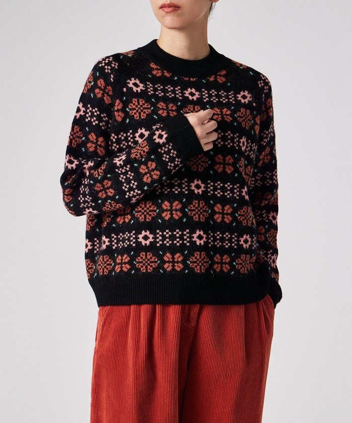 【ポール スミス/Paul Smith】のブラック フェアアイル ニット インテリア・キッズ・メンズ・レディースファッション・服の通販 founy(ファニー) https://founy.com/ ファッション Fashion レディースファッション Fashion for Women トップス・カットソー Cut & Sew Tops ニット Knit Tops & Sweaters エレガント 上品 Elegant クラシック Classic, Timeless Style セーター Sweater, Knitwear トリミング Trimming, Decorative Edge ハイネック High Neck, Mock Neck モダン Modern, Contemporary 夏 Summer S/S・春夏 SS, Spring/Summer, Warm Season A/W・秋冬 Autumn/Winter |ID: prp329100004759077 ipo3291000000034515721