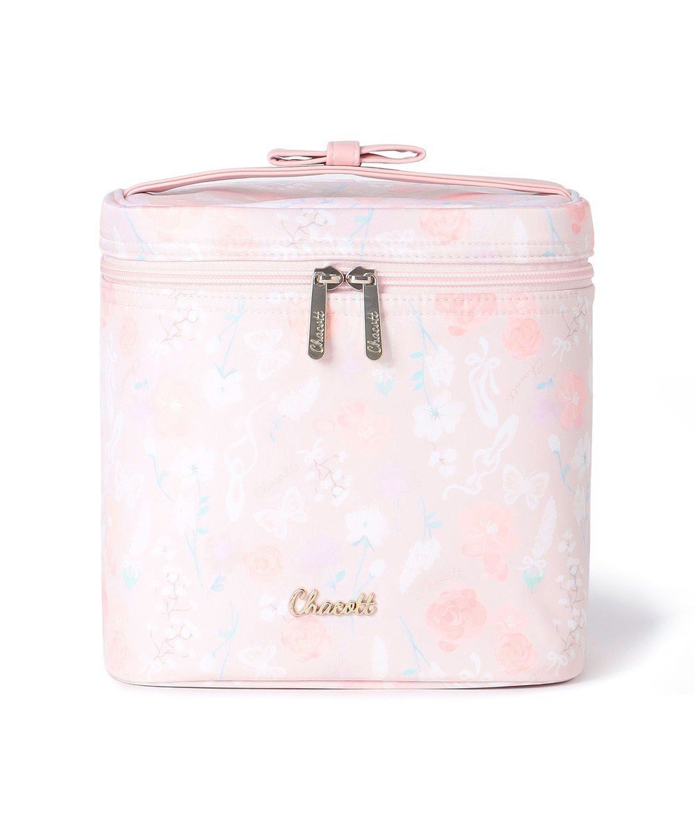 【チャコット/Chacott / KIDS】のフラワーバニティ インテリア・キッズ・メンズ・レディースファッション・服の通販 founy(ファニー)  ファッション Fashion キッズファッション Fashion for Kids お家時間・ステイホーム Stay Home / At Home バタフライ Butterfly, Butterfly Motif フラワー Flower, Floral プリント Print, Printed Pattern ベビー Baby, Babywear 春 Spring ロイヤルピンク|ID: prp329100004759897 ipo3291000000034442557