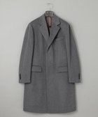 【五大陸/gotairiku / MEN】の【MTRピュアカシミヤ】シングルブレストチェスターフィールドコート グレー系|ID: prp329100004759899 ipo3291000000034442566