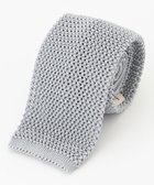 【ジェイ プレス/J.PRESS / MEN】のシルク無地 ニットタイ シルバー系|ID: prp329100004759903 ipo3291000000034442630