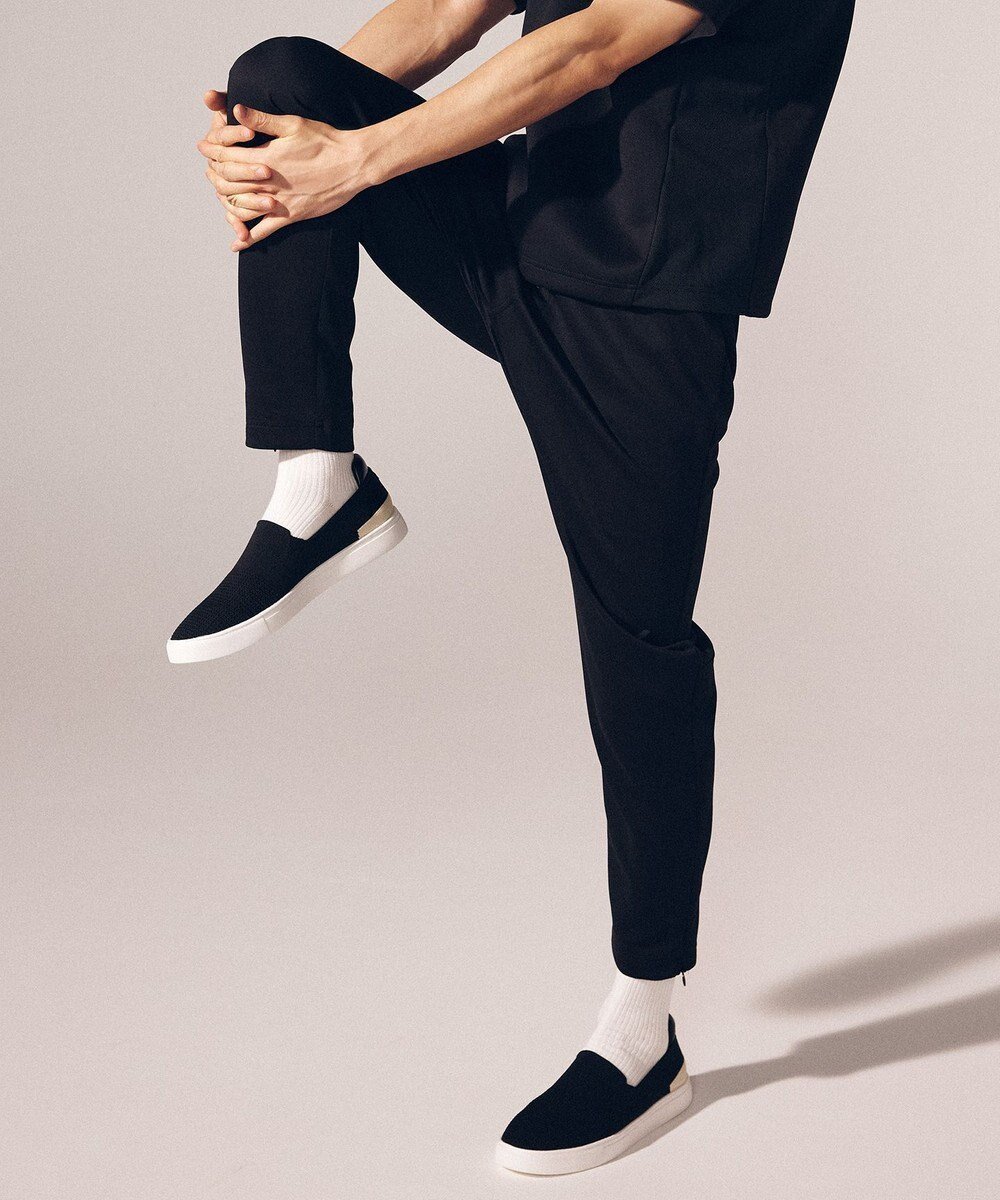 【アンフィーロ 自由区/UNFILO】の【ユニセックス】コンビジョグパンツ インテリア・キッズ・メンズ・レディースファッション・服の通販 founy(ファニー) ファッション Fashion レディースファッション Fashion for Women パンツ Pants & Trousers シンプル Simple, Minimal ストレッチ Stretch, Stretchy Fabric ポケット Pocket, Pocket Detail メンズ Men's, Menswear 無地 Plain, Solid Color ワンポイント One Point, Statement Accent A/W・秋冬 Autumn/Winter S/S・春夏 SS, Spring/Summer, Warm Season 夏 Summer ブラック系|ID: prp329100004759907 ipo3291000000034442694