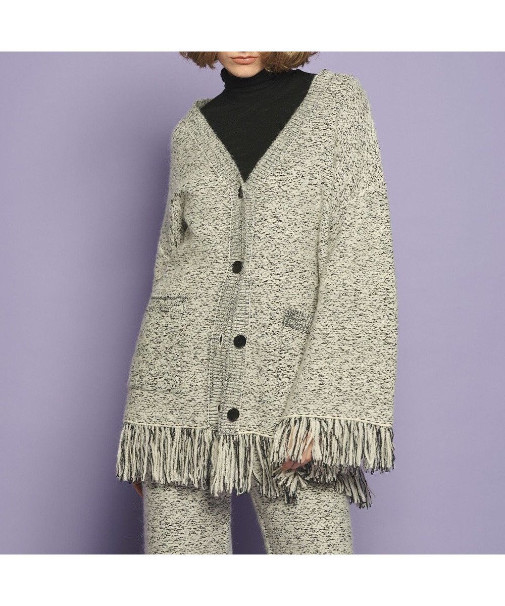 【アンクレイヴ/uncrave】のツイードニット ジャケット 人気、トレンドファッション・服の通販 founy(ファニー) 　ファッション　Fashion　レディースファッション　Fashion for Women　カーディガン　Cardigan, Knitwear　ジャケット　Jacket, Outerwear　ストレッチ　Stretch, Stretchy Fabric　セットアップ　Set-Up, Coordinated Outfit　ツイード／ツィード　Choker, Choker Necklace　ツイード　Twill, Twill Weave　フリンジ　Fringe, Tassel　フレア　Flare, Flared　ミックス　Mix, Mixed Style　A/W・秋冬　Autumn/Winter　 other-1|ID: prp329100004759911 ipo3291000000035650688