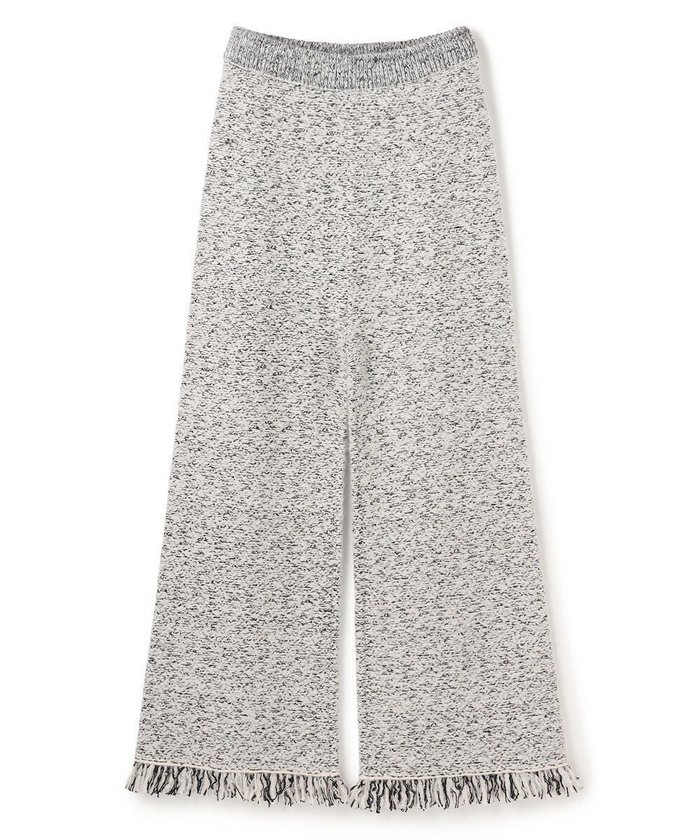 【アンクレイヴ/uncrave】のツィードニット フレアパンツ インテリア・キッズ・メンズ・レディースファッション・服の通販 founy(ファニー) https://founy.com/ ファッション Fashion レディースファッション Fashion for Women パンツ Pants & Trousers ジャケット Jacket, Outerwear ストレッチ Stretch, Stretchy Fabric ツイード／ツィード Choker, Choker Necklace フリンジ Fringe, Tassel フレア Flare, Flared ミックス Mix, Mixed Style ワイド Wide, Wide Fit A/W・秋冬 Autumn/Winter |ID: prp329100004759912 ipo3291000000034442713