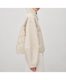 【アンクレイヴ/uncrave】のパディング×ボンディングコンビ コート 人気、トレンドファッション・服の通販 founy(ファニー) ファッション Fashion レディースファッション Fashion for Women アウター Coat / Outerwear Collection コート・ロングコート・ピーコート Long Coats, Peacoats & More レディースジャケット・軽アウター Jackets キルティング Quilted, Quilting キルト Quilt, Quilted Fabric コンビ Combo, Combination Style ショルダー Shoulder, Shoulder Strap ショート Short, Short Length ジャケット Jacket, Outerwear スタンド Stand Collar, Upright Stand タフタ Taffeta, Structured Fabric トレンド Trend, Trending Now ドッキング Docking, Mixed Material ドロップ Drop Shoulder, Dropped Style ボンディング Bonding, Bonded Fabric メランジ Melange, Mixed Yarn リアル Real, Realistic A/W・秋冬 Autumn/Winter |ID:prp329100004759913