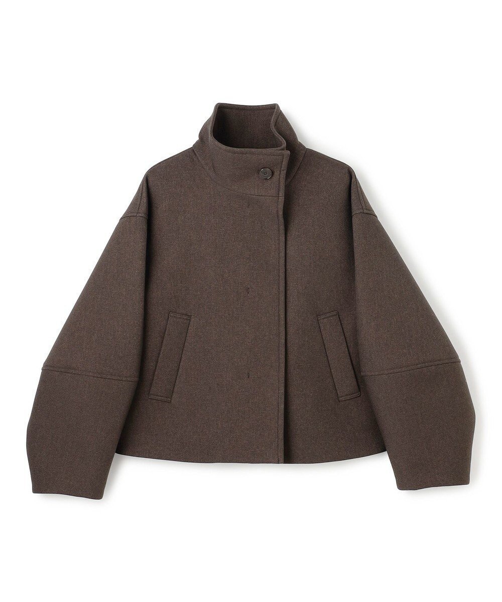 【アンクレイヴ/uncrave】のパディング×ボンディングコンビ コート インテリア・キッズ・メンズ・レディースファッション・服の通販 founy(ファニー) 　ファッション　Fashion　レディースファッション　Fashion for Women　アウター　Coat / Outerwear Collection　コート・ロングコート・ピーコート　Long Coats, Peacoats & More　レディースジャケット・軽アウター　Jackets　キルティング　Quilted, Quilting　キルト　Quilt, Quilted Fabric　コンビ　Combo, Combination Style　ショルダー　Shoulder, Shoulder Strap　ショート　Short, Short Length　ジャケット　Jacket, Outerwear　スタンド　Stand Collar, Upright Stand　タフタ　Taffeta, Structured Fabric　トレンド　Trend, Trending Now　ドッキング　Docking, Mixed Material　ドロップ　Drop Shoulder, Dropped Style　ボンディング　Bonding, Bonded Fabric　メランジ　Melange, Mixed Yarn　リアル　Real, Realistic　A/W・秋冬　Autumn/Winter　ダークブラウン|ID: prp329100004759913 ipo3291000000035775703