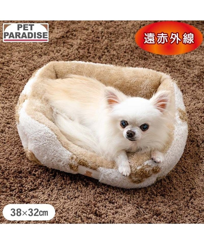 【ペットパラダイス/PET PARADISE / GOODS】のペットパラダイス くまちゃん織り 遠赤外線 四角 カドラー S インテリア・キッズ・メンズ・レディースファッション・服の通販 founy(ファニー) https://founy.com/ 冬 Winter / This Winter 洗える Machine Washable 犬 Dog ホーム・キャンプ・アウトドア・お取り寄せ Home Living / Home & Lifestyle / Camping Gear / Outdoor Camping ペットグッズ Pet Supplies |ID: prp329100004760593 ipo3291000000034451978