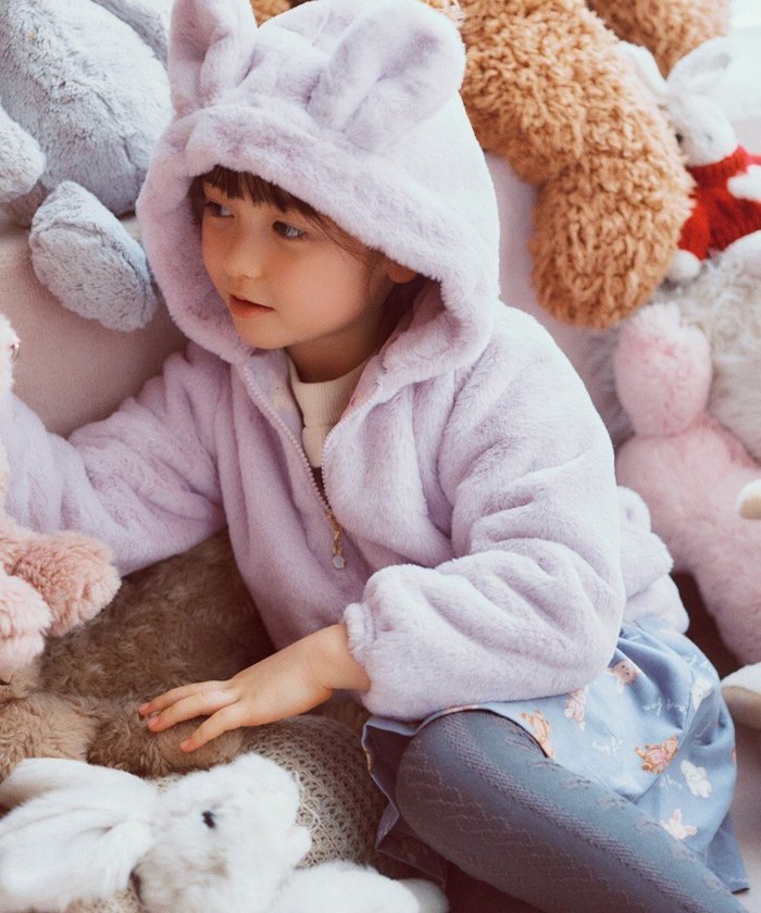 【エニィ/ANY / KIDS】のアニマル耳 フェイクファー ブルゾン インテリア・キッズ・メンズ・レディースファッション・服の通販 founy(ファニー) https://founy.com/ ファッション Fashion キッズファッション Fashion for Kids アウター Coat Outerwear /Kids アニマル Animal Print ジャケット Jacket, Outerwear ネコ Cat, Feline Motif フェイクファー Faux Fur, Imitation Fur ブルゾン Blouson, Bomber Jacket ポケット Pocket, Pocket Detail ラベンダー Lavender A/W・秋冬 Autumn/Winter |ID: prp329100004760595 ipo3291000000034451997
