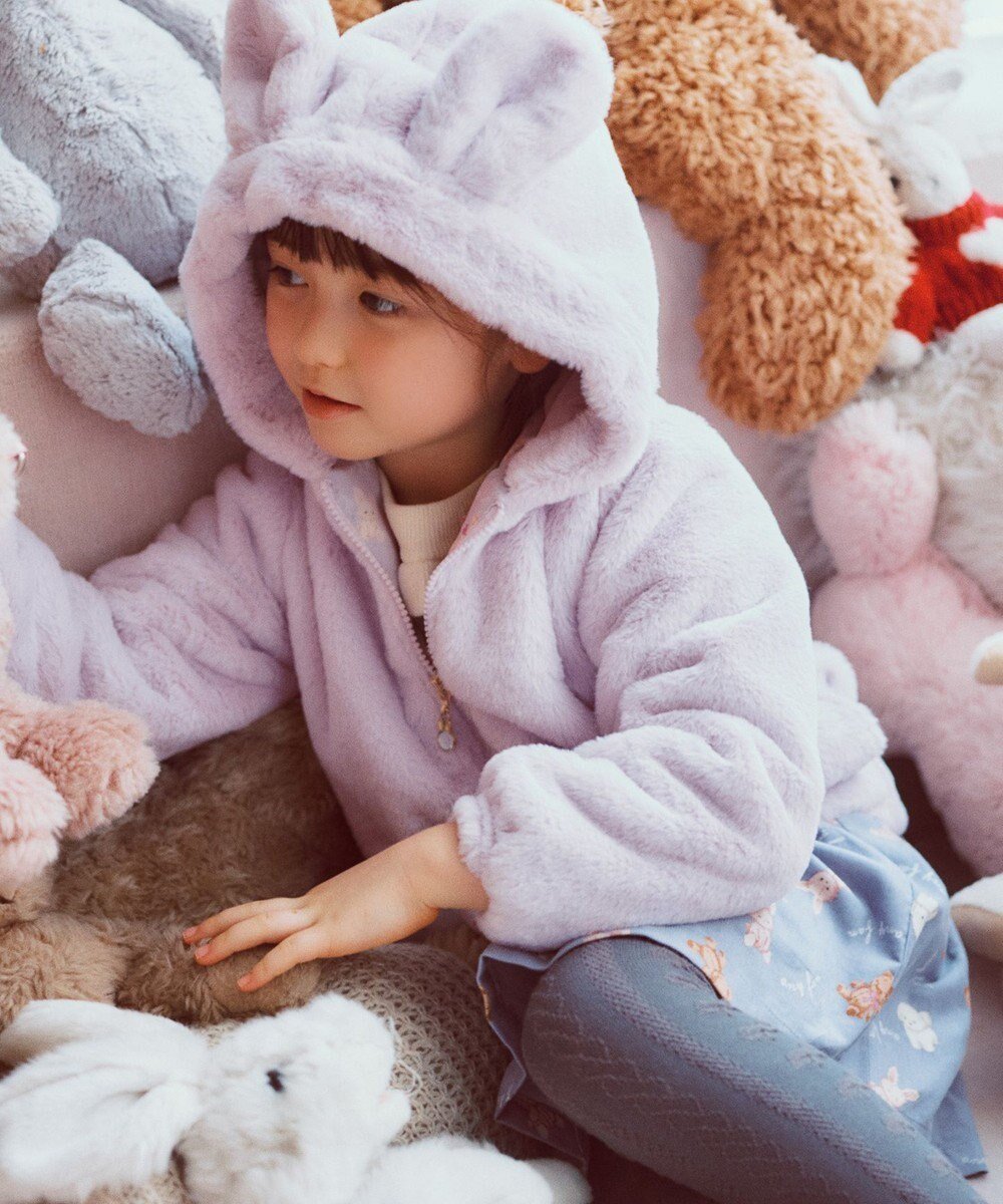 【エニィ/ANY / KIDS】のアニマル耳 フェイクファー ブルゾン 人気、トレンドファッション・服の通販 founy(ファニー) ファッション Fashion キッズファッション Fashion for Kids アウター Coat Outerwear /Kids アニマル Animal Print ジャケット Jacket, Outerwear ネコ Cat, Feline Motif フェイクファー Faux Fur, Imitation Fur ブルゾン Blouson, Bomber Jacket ポケット Pocket, Pocket Detail ラベンダー Lavender A/W・秋冬 Autumn/Winter other-1|ID: prp329100004760595 ipo3291000000034451997