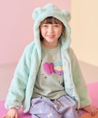 【エニィ/ANY / KIDS】のアニマル耳 フェイクファー ブルゾン ミント×クマ|ID: prp329100004760595 ipo3291000000034451999
