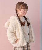 【エニィ/ANY / KIDS】のアニマル耳 フェイクファー ブルゾン エクリュ×イヌ|ID: prp329100004760595 ipo3291000000034452000