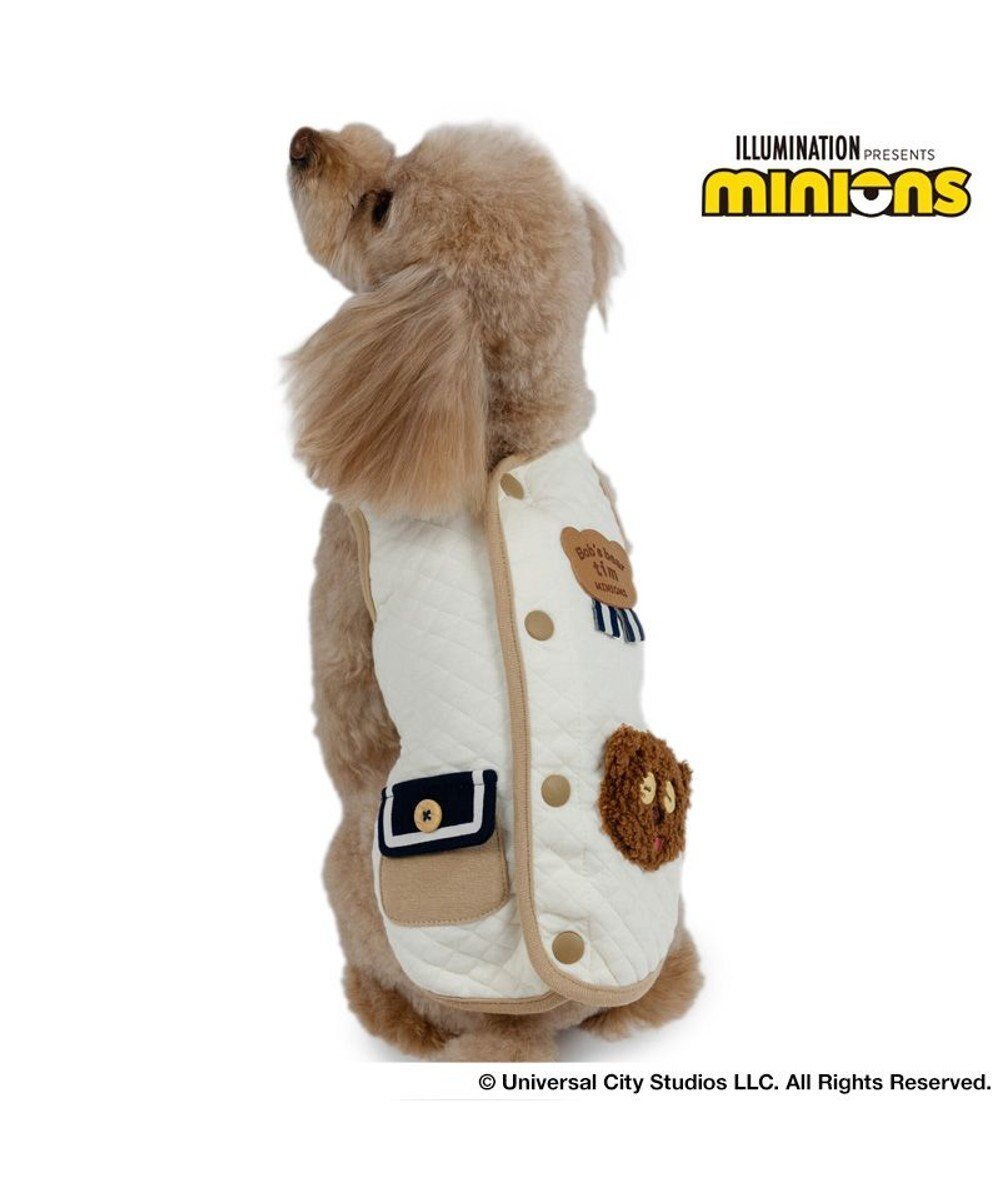 【ペットパラダイス/PET PARADISE / GOODS】のミニオン ティム キルトベスト 《マリン》 小型犬 インテリア・キッズ・メンズ・レディースファッション・服の通販 founy(ファニー) キルト Quilt, Quilted Fabric ベスト Vest, Waistcoat 夏 Summer 春 Spring S/S・春夏 SS, Spring/Summer, Warm Season 犬 Dog ホーム・キャンプ・アウトドア・お取り寄せ Home Living / Home & Lifestyle / Camping Gear / Outdoor Camping ペットグッズ Pet Supplies ホワイト×ブラウン|ID: prp329100004760607 ipo3291000000034452045
