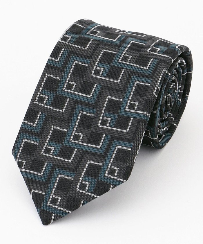 【ジョゼフ オム/JOSEPH HOMME / MEN】の【LEON 11月号掲載】ジオメトリックジャガード ネクタイ インテリア・キッズ・メンズ・レディースファッション・服の通販 founy(ファニー) https://founy.com/ ファッション Fashion メンズファッション Fashion for Men 11月号 November Issue シルク Silk, 100% Silk スーツ Suit, Formalwear エレガント 上品 Elegant 雑誌 Magazine, Fashion Magazine |ID: prp329100004760628 ipo3291000000034452171