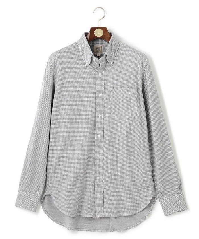【ジェイ プレス/J.PRESS / MEN】のリッチジャージー コットンネルシャツ インテリア・キッズ・メンズ・レディースファッション・服の通販 founy(ファニー) https://founy.com/ ファッション Fashion メンズファッション Fashion for Men トップス・カットソー Cut & Sew Tops メンズシャツ Shirts ジャケット Jacket, Outerwear ドレス Dress, One-Piece メランジ Melange, Mixed Yarn リラックス Relax, Relaxed Fit A/W・秋冬 Autumn/Winter |ID: prp329100004760633 ipo3291000000034452193