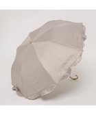 【アンビリオン/UNBILLION】のカシュネ cachenez / 【晴雨兼用】【日傘】 UV カット率99%以上 PUへプラムトップレス折りたたみ傘 ダークベージュ|ID: prp329100004760635 ipo3291000000034452206