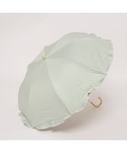 【アンビリオン/UNBILLION】のカシュネ cachenez / 【晴雨兼用】【日傘】 UV カット率99%以上 PUへプラムトップレス折りたたみ傘 グリーン|ID: prp329100004760635 ipo3291000000034452207
