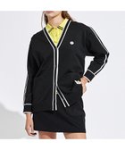 【ピーダブリュサーキュラス/PW CIRCULUS】の【WOMEN】ライン カーディガン ゴルフウェア レディース ブラック系|ID: prp329100004761918 ipo3291000000034463620