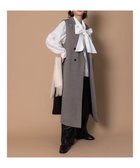 【テチチ/Te chichi】の【泉 里香さん着用・Oggi.jp10/23掲載】ツイードロングジレ(セットアップ可) ベージュ|ID: prp329100004761920 ipo3291000000035410649