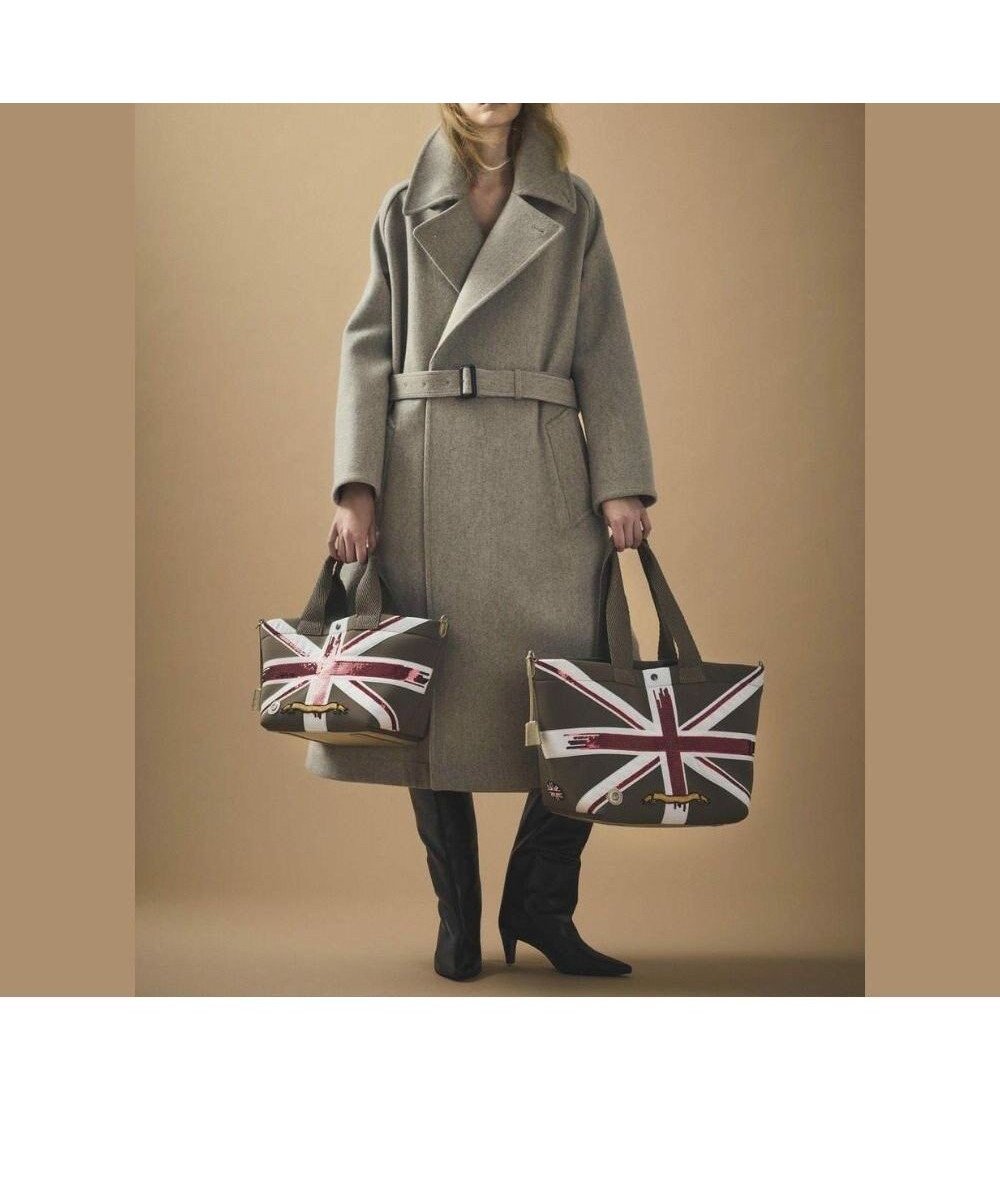 【アクセソワドゥマドモワゼルジャップ/A.D.M.J】の【魔法の様に軽い】マジックライト/ユニオンジャックデイリートート25cm(Dカン+) インテリア・キッズ・メンズ・レディースファッション・服の通販 founy(ファニー) 　ファッション　Fashion　レディースファッション　Fashion for Women　バッグ　Bags　シンプル　Simple, Minimal　スーツ　Suit, Formalwear　センター　Center, Center Line　ダブル　Double, Double-Breasted　フォーム　Form　ポケット　Pocket, Pocket Detail　マグネット　Magnet, Magnetic Closure　モチーフ　Motif, Design Theme　エレガント 上品　Elegant　LO/RO|ID: prp329100004761931 ipo3291000000034463723
