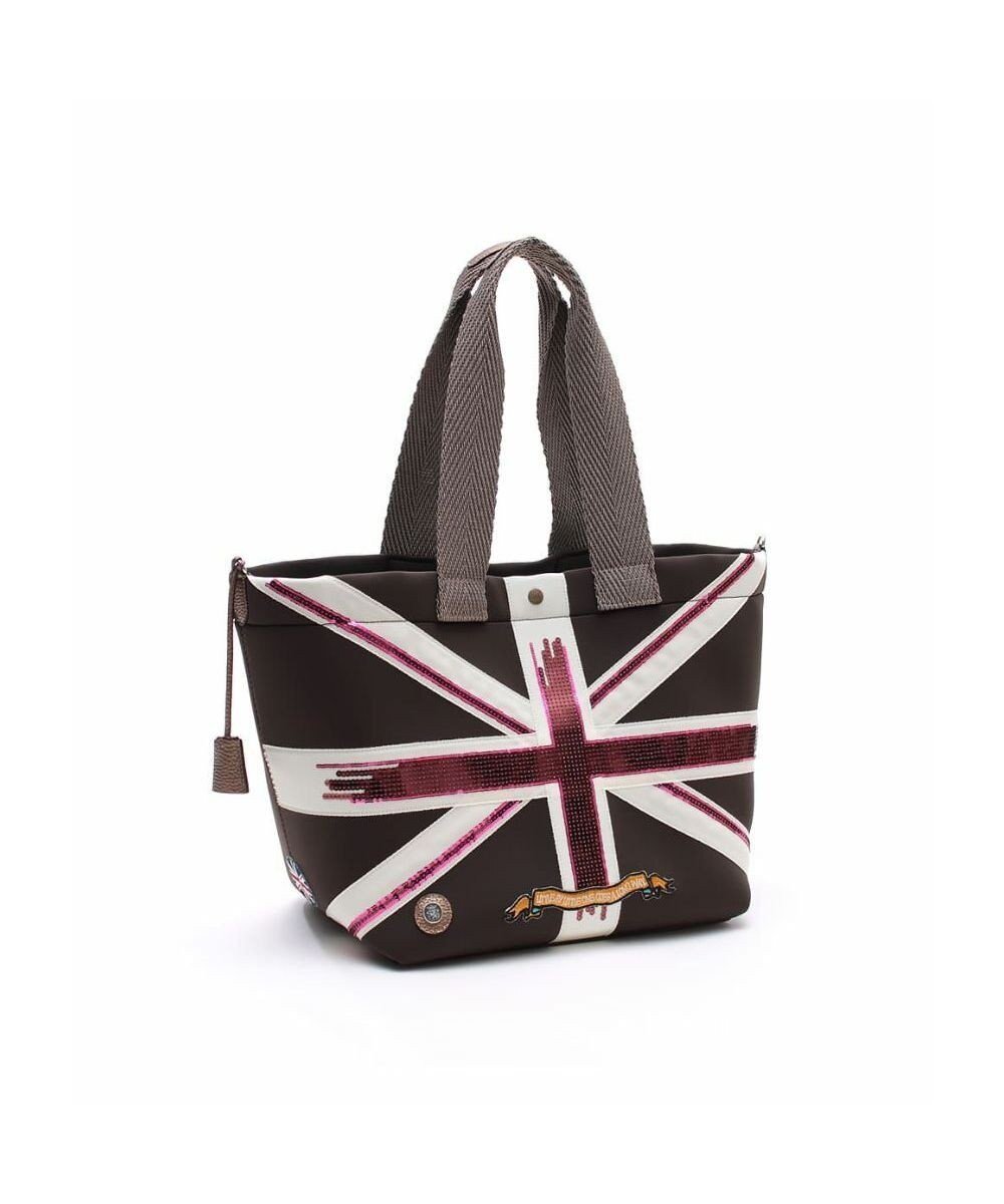 【アクセソワドゥマドモワゼルジャップ/A.D.M.J】の【魔法の様に軽い】マジックライト/ユニオンジャックデイリートート25cm(Dカン+) インテリア・キッズ・メンズ・レディースファッション・服の通販 founy(ファニー) 　ファッション　Fashion　レディースファッション　Fashion for Women　バッグ　Bags　シンプル　Simple, Minimal　スーツ　Suit, Formalwear　センター　Center, Center Line　ダブル　Double, Double-Breasted　フォーム　Form　ポケット　Pocket, Pocket Detail　マグネット　Magnet, Magnetic Closure　モチーフ　Motif, Design Theme　エレガント 上品　Elegant　MAR/CE|ID: prp329100004761931 ipo3291000000034463726